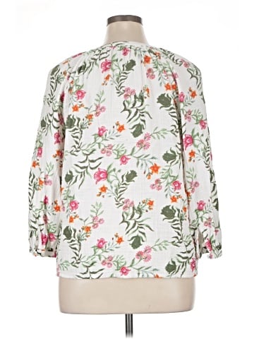 Style&Co 3/4 Sleeve Blouse (view 2)