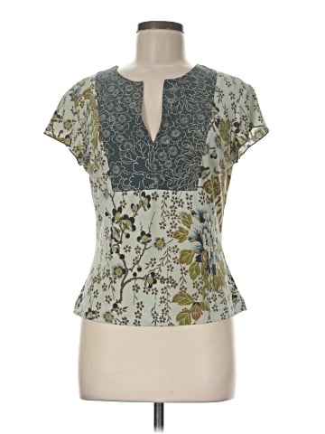 BCBGMAXAZRIA Short Sleeve Blouse (view 1)