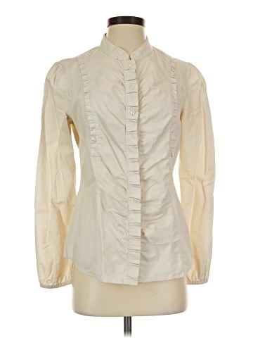Make + Model Long Sleeve Blouse (view 1)