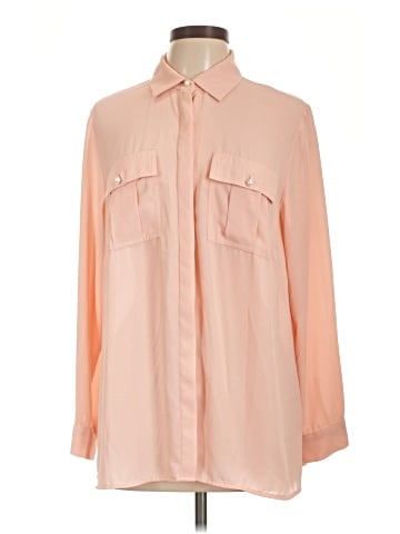 ELOQUII 3/4 Sleeve Blouse (view 1)