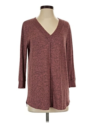 Pink Clover 3/4 Sleeve Top (view 1)