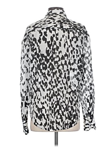 Equipment Long Sleeve Blouse (view 2)