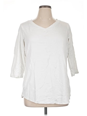 Isaac Mizrahi LIVE! 3/4 Sleeve T-Shirt (view 1)