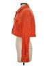 Zara Houndstooth Orange Jacket Size S - photo 5