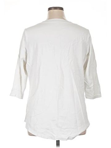 Isaac Mizrahi LIVE! 3/4 Sleeve T-Shirt (view 2)