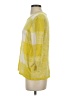 CAbi Checkered-gingham Yellow Pullover Sweater Size XS - photo 5