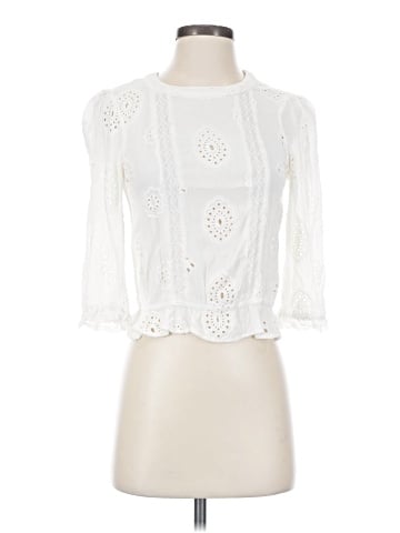 1.State 3/4 Sleeve Blouse (view 1)
