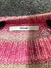 George Stripes Pink Pullover Sweater Size M - photo 7