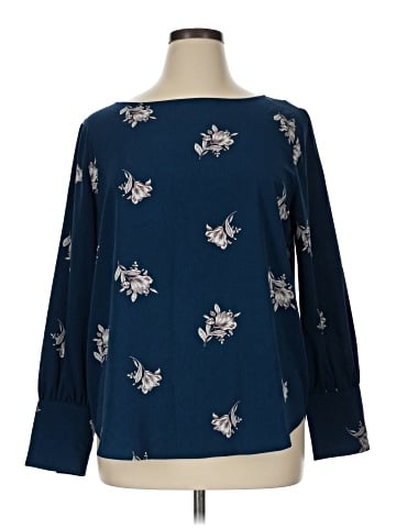 Ann Taylor Long Sleeve Blouse (view 1)