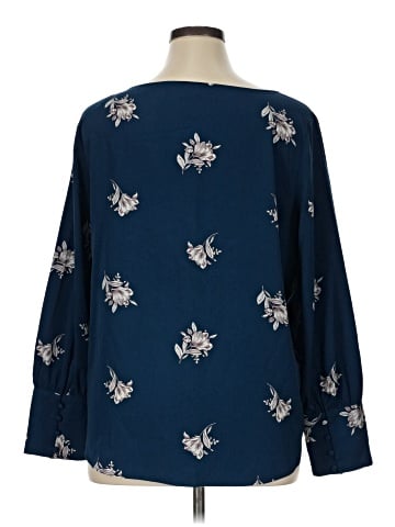 Ann Taylor Long Sleeve Blouse (view 2)