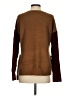 Lulus Color Block Brown Pullover Sweater Size S - photo 2