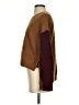 Lulus Color Block Brown Pullover Sweater Size S - photo 5