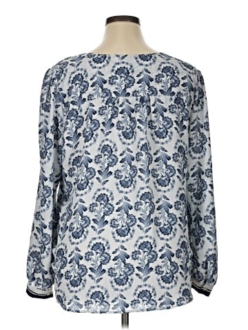 Ann Taylor LOFT Long Sleeve Blouse (view 2)