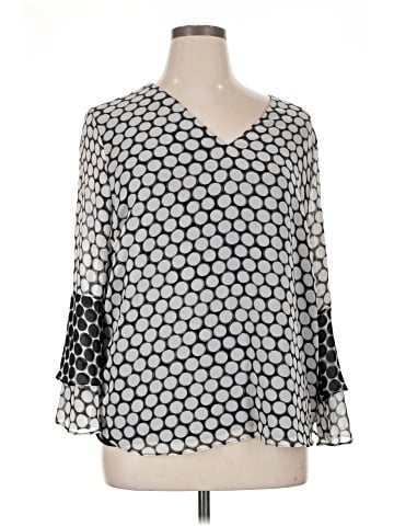 Calvin Klein 3/4 Sleeve Blouse (view 1)