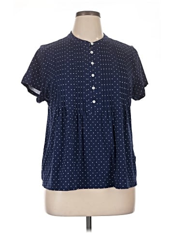 Lands' End Short Sleeve Blouse (view 1)