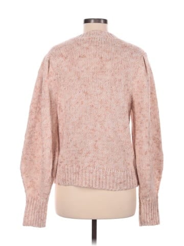Madewell Pleat-Shoulder Pullover Sweater (view 2)