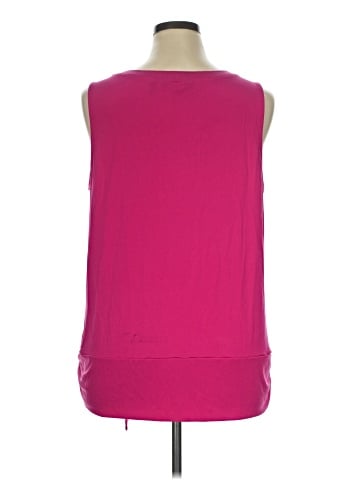 Susan Graver Sleeveless T-Shirt (view 2)