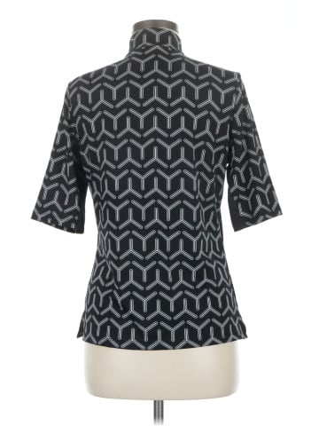 Tail Short Sleeve Blouse (view 2)