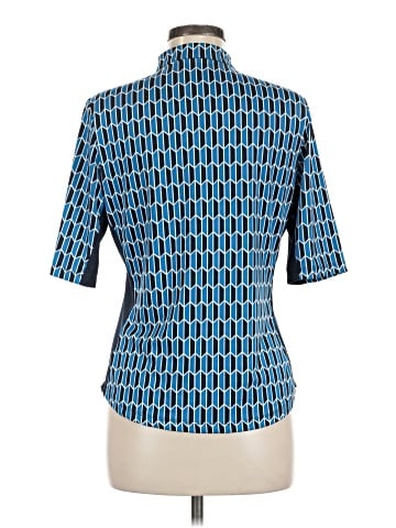 Tail Short Sleeve Blouse (view 2)