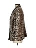 Elementz Animal Print Brown Tan Blazer Size M (estimated) - photo 5