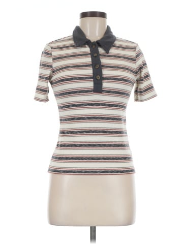 Hem & Thread Short Sleeve Top (view 1)
