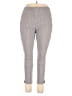 Apt. 9 Stripes Gray Casual Pants Size XL - photo 1