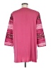 misook 100% Polyester Pink Kimono Size M - photo 2