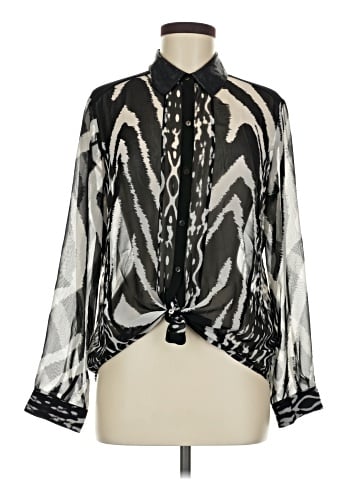 Chico's Long Sleeve Blouse (view 1)