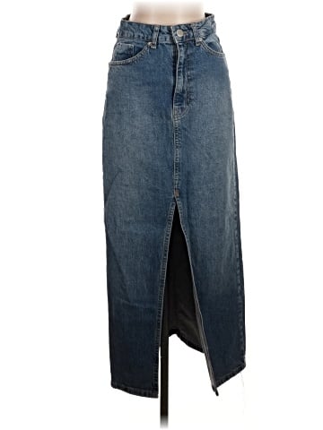 Pull&Bear Denim Skirt (view 1)
