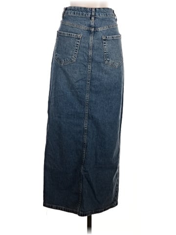 Pull&Bear Denim Skirt (view 2)
