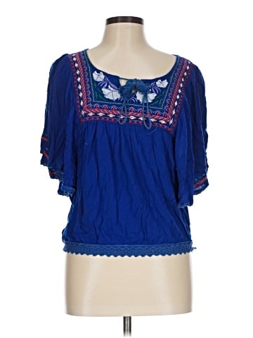 World Market Short Sleeve Blouse (view 1)