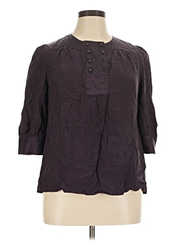 Banana Republic 3/4 Sleeve Button-Down Shirt (view 1)