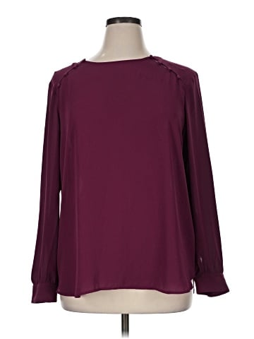 Ann Taylor LOFT Long Sleeve Blouse (view 1)