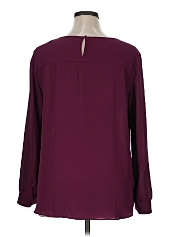 Ann Taylor LOFT Long Sleeve Blouse (view 2)