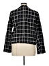 Tahari Plaid White Black Jacket Size XL - photo 2