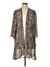 Torrid 100% Polyester Brown Kimono Size Lg Plus (0) - photo 1