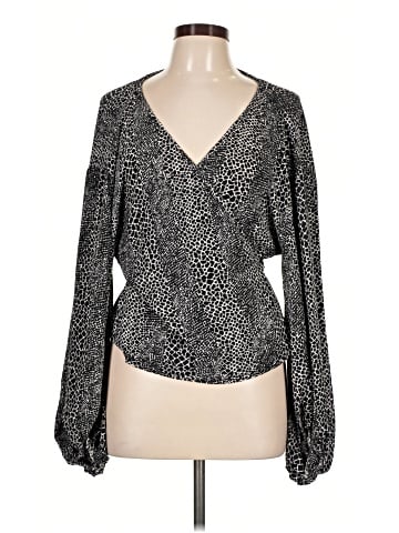 MICHAEL Michael Kors Long Sleeve Blouse (view 1)