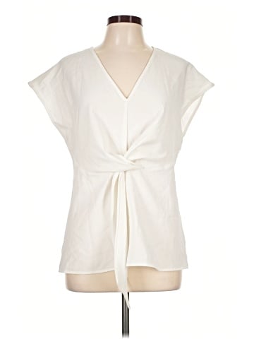 Tahari by ASL Short Sleeve Blouse (view 1)