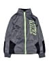 Nike 100% Polyester Gray Zip Up Hoodie Size 6 - photo 1