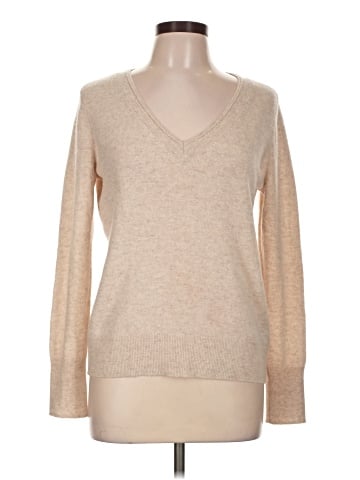 Halogen Cashmere Pullover Sweater (view 1)