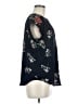 Fun2Fun Floral Blue Sleeveless Blouse Size M - photo 4