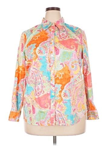 Chaps Long Sleeve Button-Down Shirt (view 1)