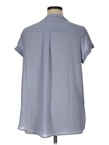 Simply Vera Vera Wang Short Sleeve Blouse (view 2)