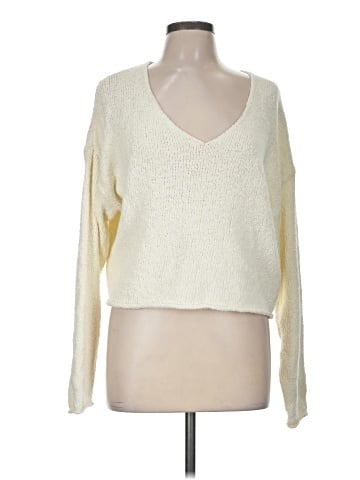Madewell Deep-V Boxy Sweater (view 1)