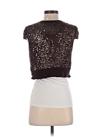 BCBGMAXAZRIA Silk Cardigan (view 2)