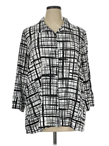 Ali Miles 3/4 Sleeve Blouse (view 1)
