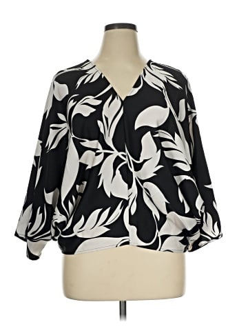 Nine West 3/4 Sleeve Blouse (view 1)