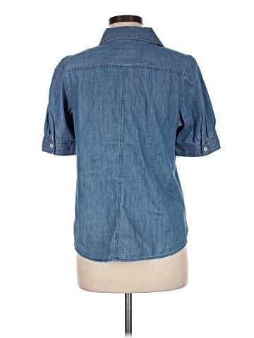 Talbots Short Sleeve Button-Down Shirt (view 2)