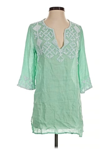 Calypso St. Barth 3/4 Sleeve Blouse (view 1)