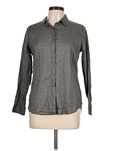 Uniqlo Long Sleeve Button-Down Shirt (view 1)